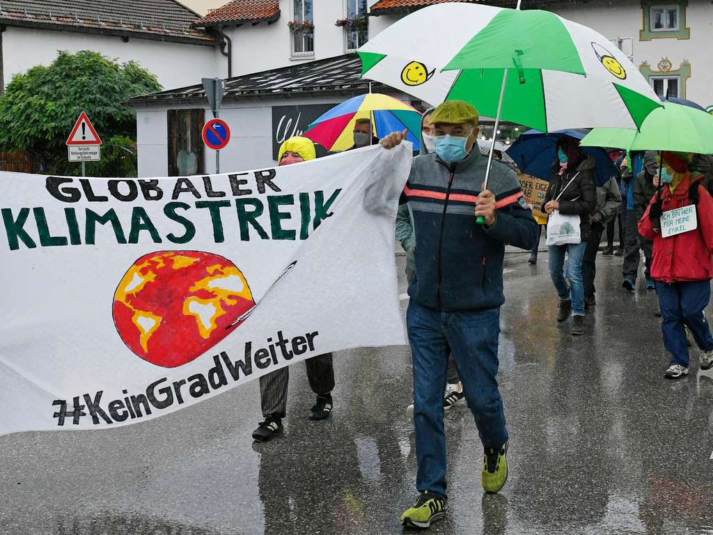 Klima-Streik in Wolfratshausen – 25.09.2020