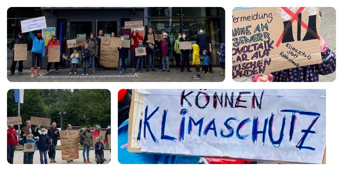 Klima-Demo vor Stadtratssitzung – 13.7.2021