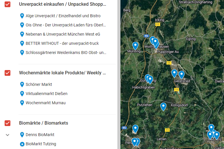 Food-Map Wolfratshausen