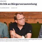 Screenshot des SZ Artikels